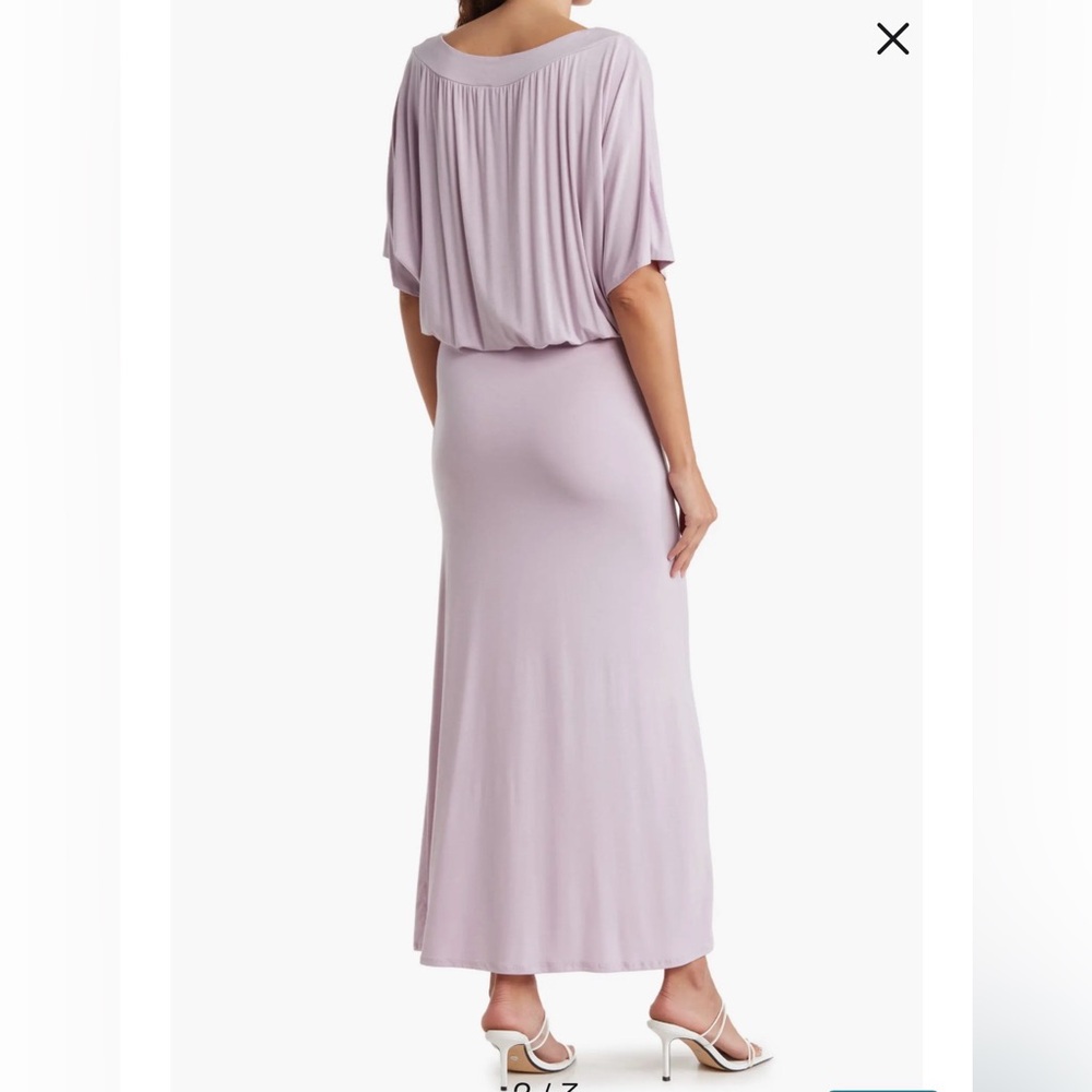 Go Couture Lavender Maxi Dress. NWT - Picture 5 of 5